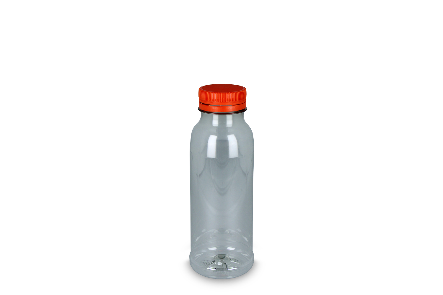 RPET bottle 330cc with orange cap