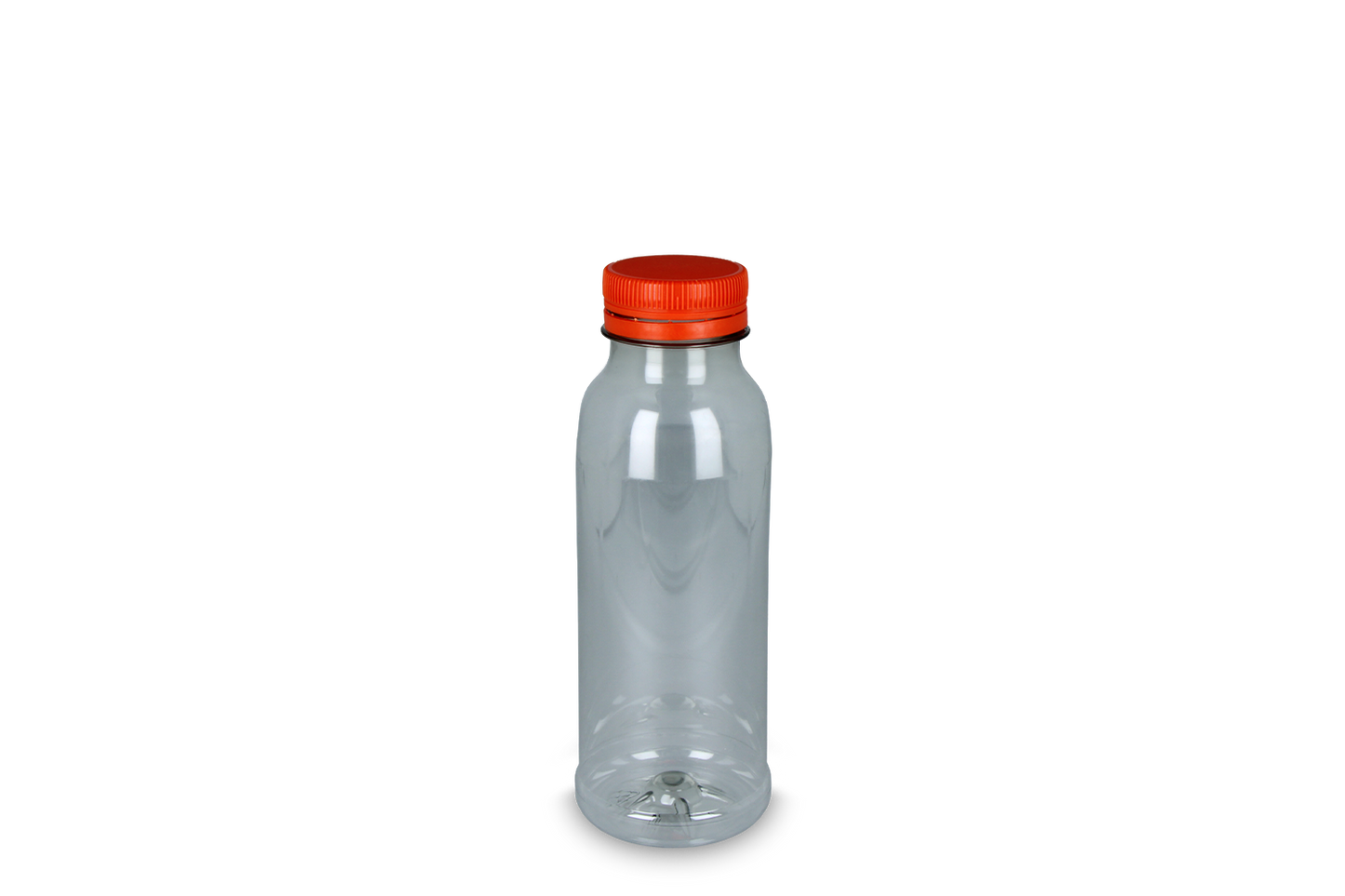 RPET bottle 330cc with orange cap