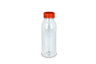 RPET bottle 500cc with orange cap