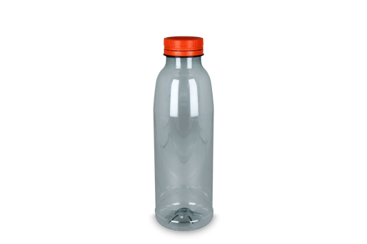 Bouteille RPET 1000cc avec bonnet orange (Shopify)