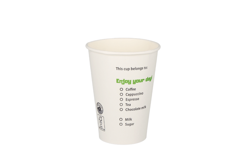 takeaware.nl Koffiebeker 180cc 7.5oz BIO Green