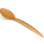 Reusable spoon 180mm brown bio