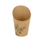 takeaware.nl Wrap snackbeker middel Kraft bamboe