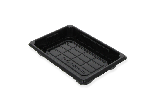Sushitray + lid 160*115*20mm Combi Box M Black