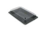 TakeAware.nl Sushi tray HP-07 + deksel 220x135x20mm Zwart