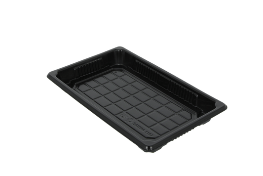 TakeAware.nl Sushi tray HP-07 + deksel 220x135x20mm Zwart