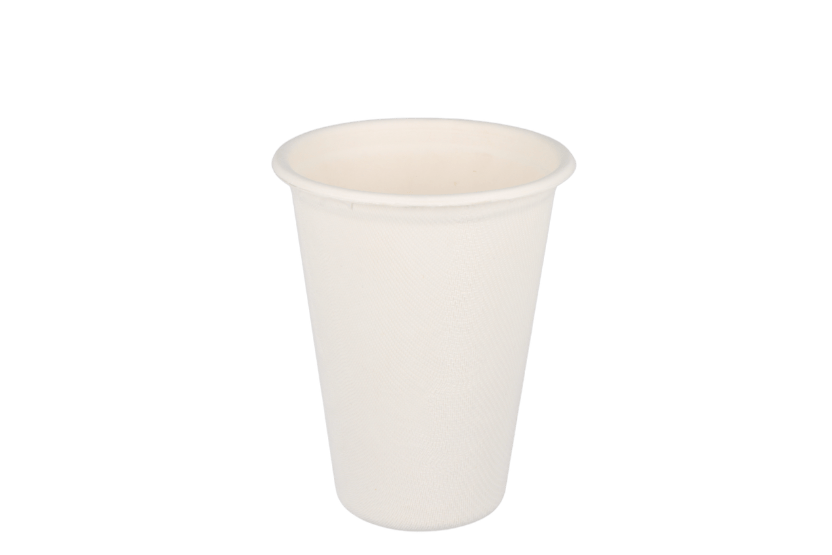 TakeAware.nl Koffiebekers Milkshakebeker klein 360ml 12oz wit suikerriet
