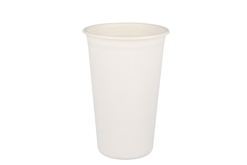 TakeAware.nl Koffiebekers Milkshakebeker middel 450ml 16oz wit suikerriet