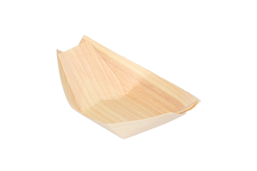 Amuse boat wood 92x52mm FSC® BIO