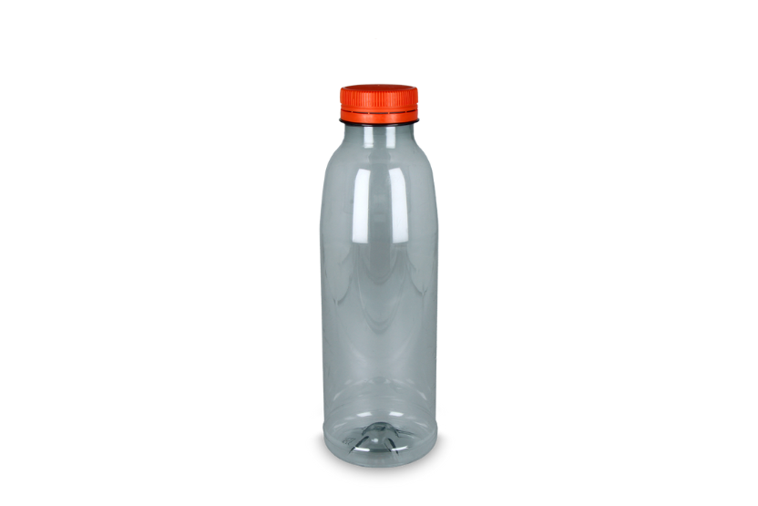 rpet bottle 750cc with orange cap