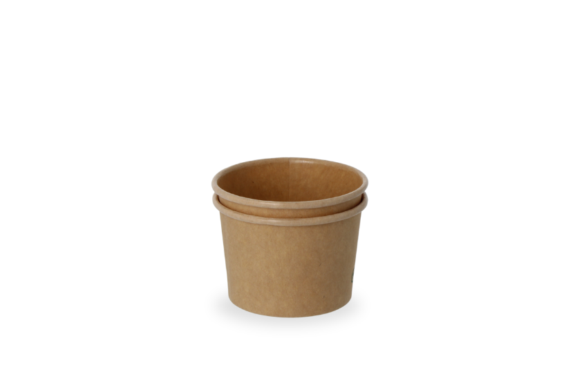 Cardboard Sauce tasse PLA 1 / 1,5oz 30 ml Kraft