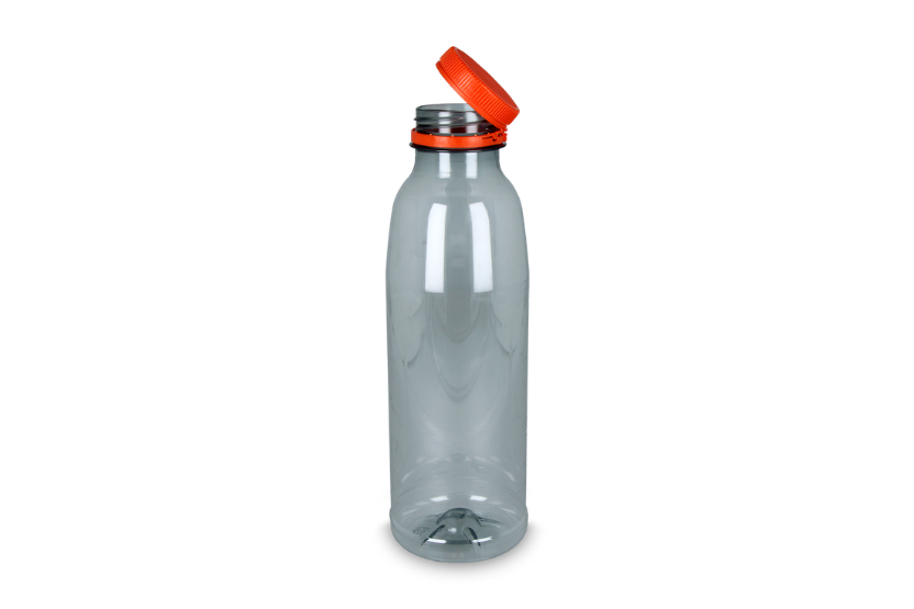 rpet bottle 750cc with orange cap