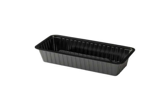 Snacktray J16D dubbel zwart