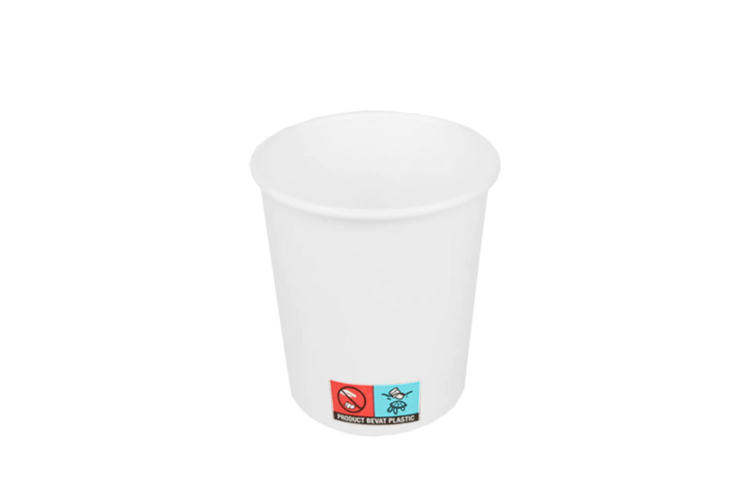 Kartonnen koffiebeker 177cc 7oz wit
