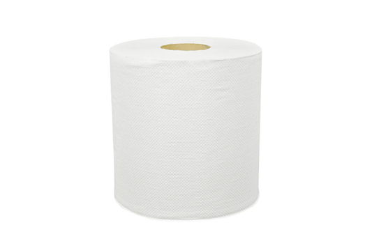 Hand towel roll Midi 1ply 6x300 meters Ø19cm recycled T9