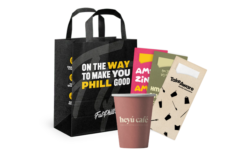 takeaware.nl Saus- en amusebakjes Bedrukte producten