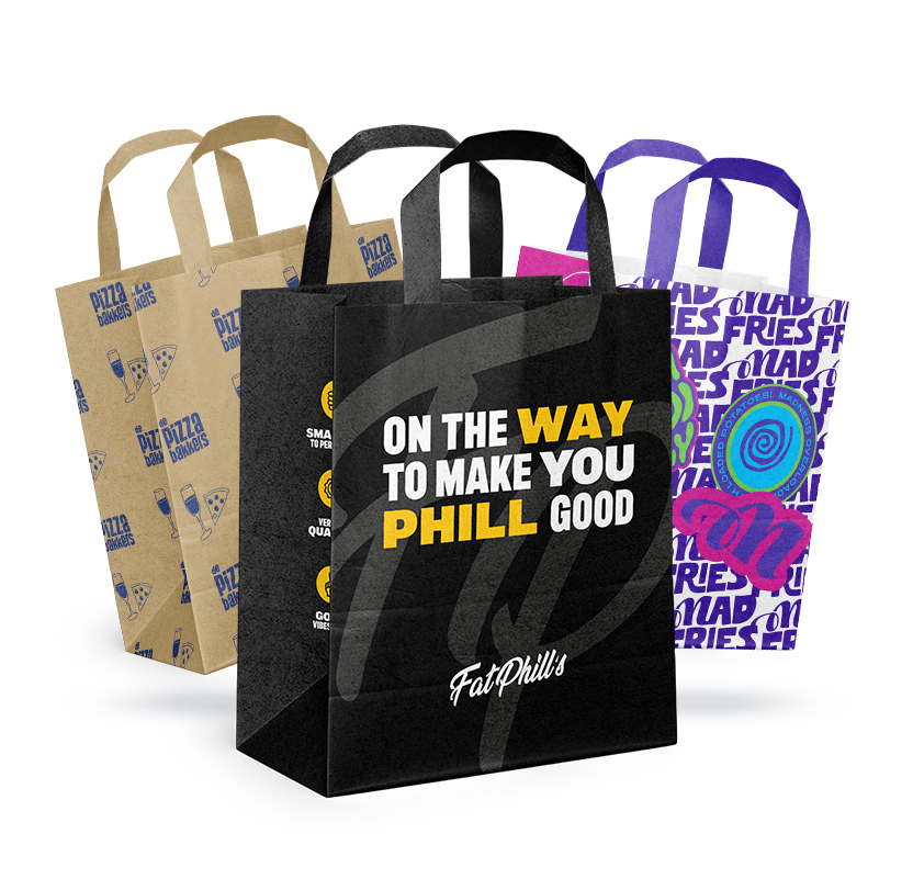 takeaware.nl Saus- en amusebakjes Bedrukte papieren tassen