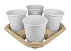 takeaware.nl Koffiebenodigdheden Draagtray voor 4 bekers  Karton