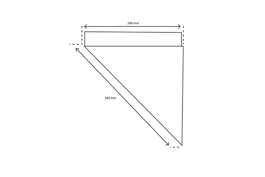 Cone bags 'Newspaper' K24 - 24cm greaseproof paper BIO