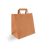 Paper carrier bags Medium Brown 26+17x27cm BIO