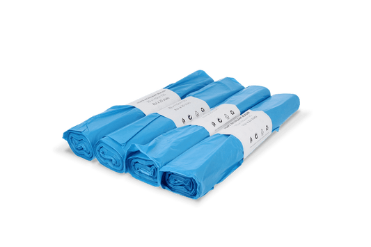 Bin liners 120 liters 70x110cm 20 rolls with 25 bags (blue)