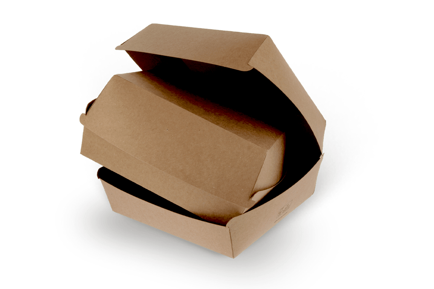 Menu box / Hamburger box Extra Large FSC®Mix kraft BIO