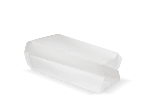 Snack sacks no 25 (0.5 lb) PFAS free White 45gr perforated BIO