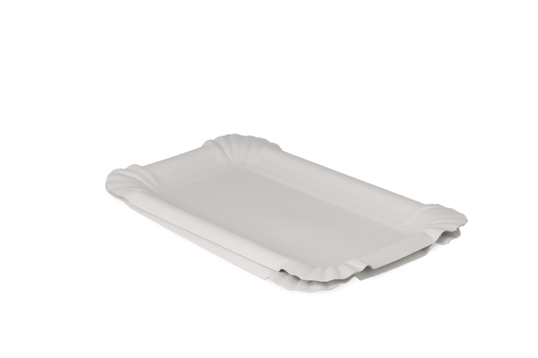 Cardboard tray 90x150mm white