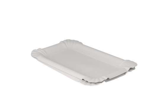 Cardboard tray 90x150mm white