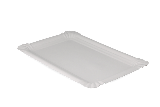 Cardboard tray 130x200mm white