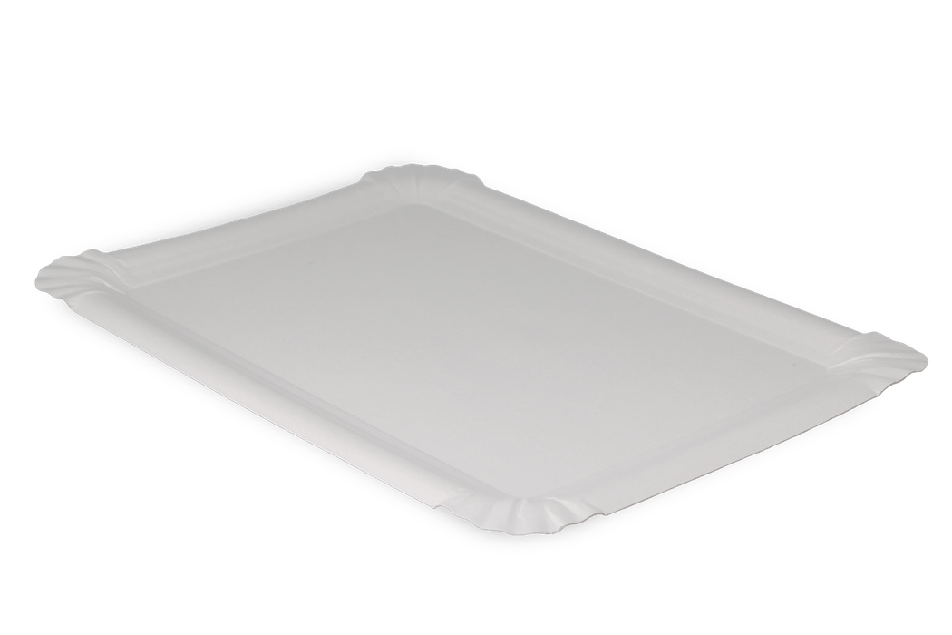 Cardboard tray 170x230mm white