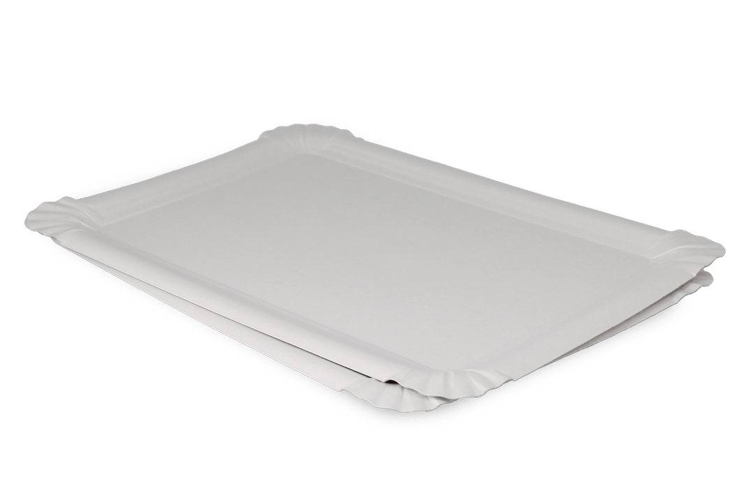Cardboard tray 170x230mm white