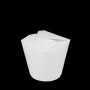 Wok to Go box 16oz 400ml cardboard white