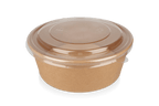takeaware.nl Saladebakken en bowls Deksel Bowl 900 t/m 1300ml Ø184mm transparant