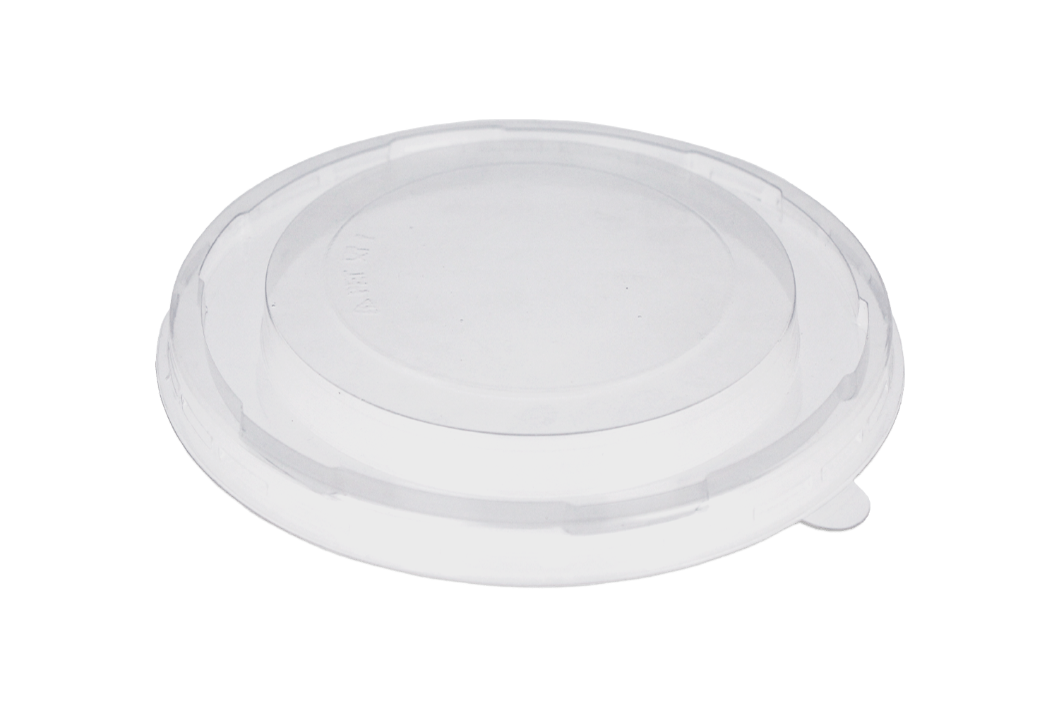 takeaware.nl Saladebakken en bowls Deksel Bowl 900-1300ml Ø184mm stapelbaar transparant