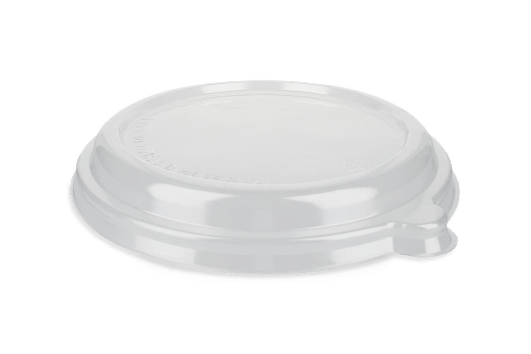 takeaware.nl Saladebakken en bowls Deksel Bowl 800-1200ml Ø195mm transparant