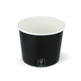 IJsbeker 300ml Ø90mm 10oz karton zwart
