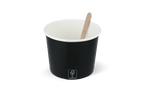 takeaware.nl IJsbekers IJsbeker 300ml Ø90mm 10oz karton zwart