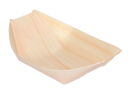 takeaware.nl Saus- en amusebakjes Amuse bootje hout 115x70mm 100% FSC® BIO