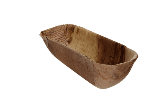 takeaware.nl Maaltijdbakken en schalen Palmblad dish 18x8x4.5cm BIO