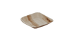Palmblad bord 17x17cm BIO