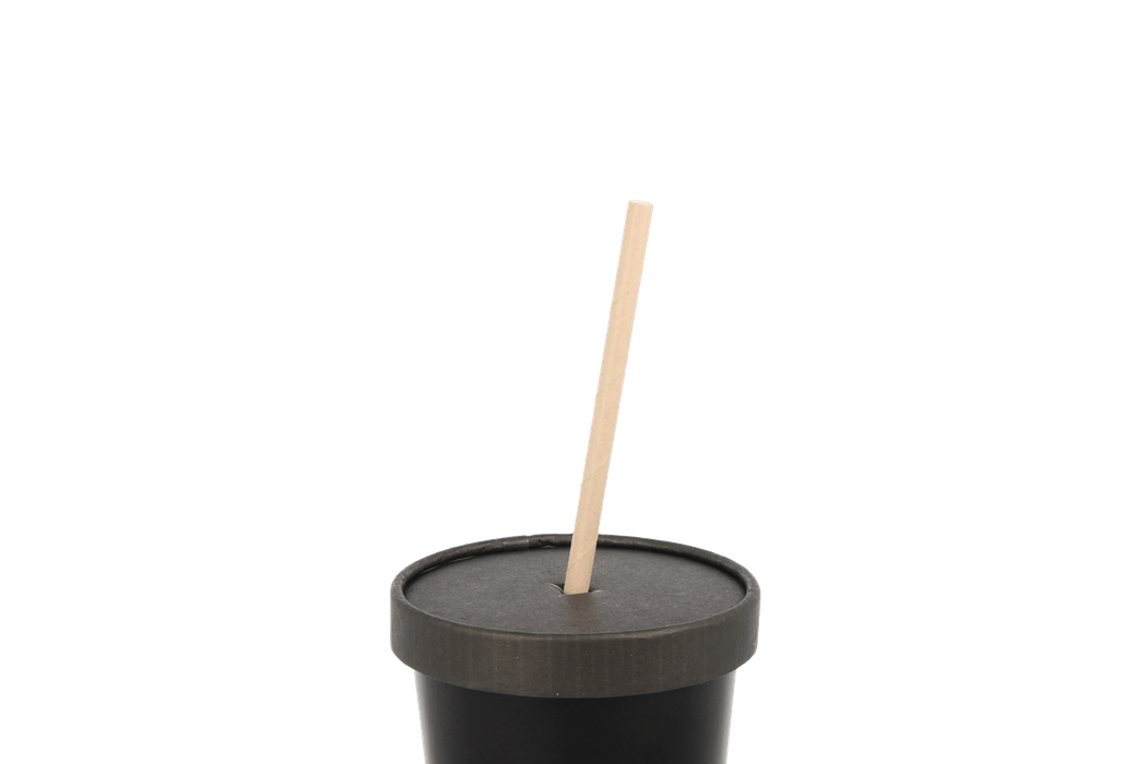 Paper straws natural 230x6mm
