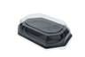 Deksel voor catering schalen 45cm transparant PET