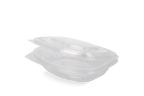 takeaware.nl Saladebakken en bowls Saladebakje met klapdeksel 250 ml BIO