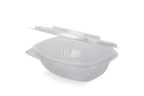 takeaware.nl Saladebakken en bowls Saladebakje met klapdeksel 375ml BIO
