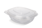 takeaware.nl Saladebakken en bowls Saladebakje met klapdeksel 750 ml BIO