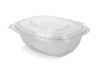 takeaware.nl Saladebakken en bowls Saladebakje met klapdeksel 1000 ml BIO