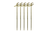 takeaware.nl Prikkers Bamboe prikker met knoop 15cm BIO