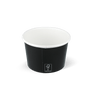 IJsbeker 240ml Ø90mm 8oz karton zwart