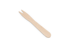takeaware.nl Bestek Houten snackvork 85mm FSC® BIO
